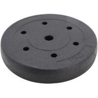 Shoze 15KG Weight Plates for Gym Barbell Vinyl 1" Standard Home Dumbbell Discs Home or Gym Training or Weightlifting