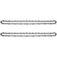Holdfiturn 2Pcs Chainsaw Chain for 20 Inch 76 Drive Links Replacement Saw Chain 0.325inch Pitch Electric Chain Saw Accessories Logging Saw Chain