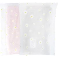 Holdfiturn 25Pcs Reusable Ziplock Bags,40 x 50cm Large Plastic Hospital Bags Travel Clothes Storage Bags Clear Seal Bags Waterproof Luggage Organiser or Clothes, Shoes, Cosmetics