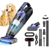 Trintion Handheld Cordless Vacuum for Pet Hair 10KPA Powerful Suction Car Vacuum Cleaner Rechargeable Vacuum Cleaner with Pet Tool Hose Brush Filters Mini Dust Buster for Couch Stairs Carpet Car Sofa