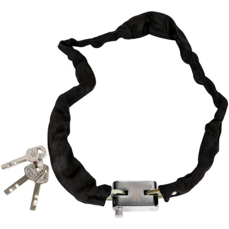 Chain Lock 1m Bicycle Heavy Duty Chain Lock High Security Anti-Theft Lock Universal Motorbike Padlock with 3 Keys for Motorbike Bike Scooter (1/5)