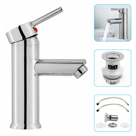 Modern Bathroom Tap Faucet - Alloy Anti-Rust Anti-Sewage Standard Panel Single Pipe Extension for Kitchen Bathroom (1/5)