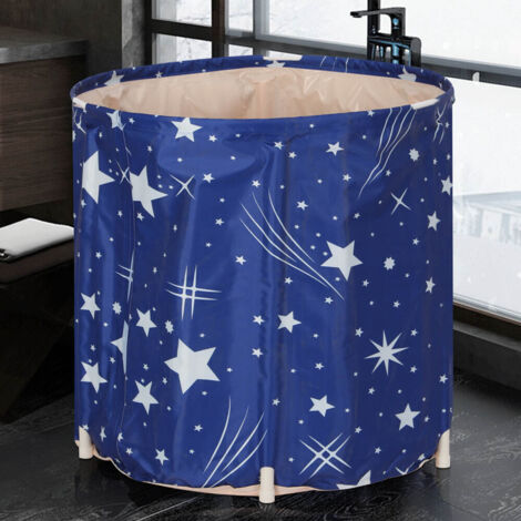 Ice Bath Outdoors 230L Foldable Lumi Ice Bath Bathtub for Outdoor or Bathroom Cold Plunge Bath Tub Perfect for Recovery and Therapy Cold Plunge Pool