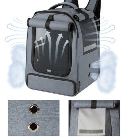 Bird Travel Backpack Carrier Portable Parrot & Pet Bird Cage, Breathable Lightweight Small Animal Travel Bag with Mesh Windows, Ideal for Outdoor & Trips (1/5)