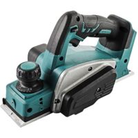 Electric Planer Cordless 18V Li-Ion Electric Planer Wood 82mm Width and 2mm Depth for Furniture DIY, Green