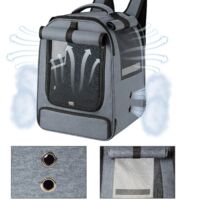 Bird Travel Backpack Carrier Portable Parrot & Pet Bird Cage, Breathable Lightweight Small Animal Travel Bag with Mesh Windows, Ideal for Outdoor & Trips