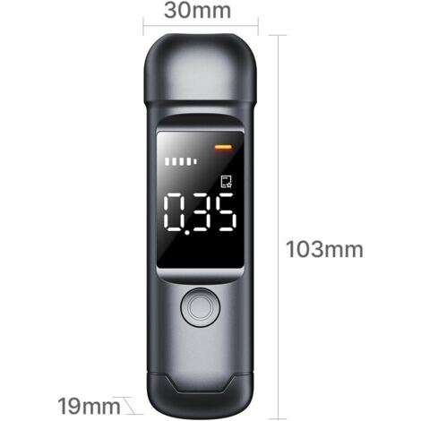 Pohicoo Ethylotest Electronique Homologué NF