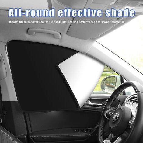 Pare Soleil Voiture 130 X 70 Pare-Soleil Magnétique Pour Lunette Arrière De Voiture - Protection UV Et Intimité - Facile à Installer Pare Soleil Lunette Arrière Voiture