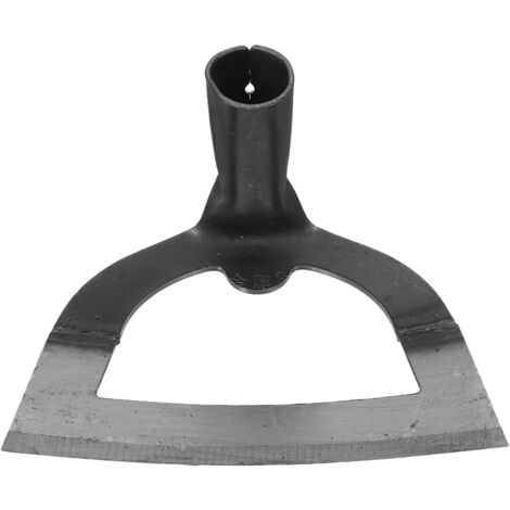 Binette triangulaire en acier trempé pour un jardinage facile, durable et efficace en acier inoxydable pour la plantation, le désherbage, le nivellement du sol (XL, 28,4 cm
