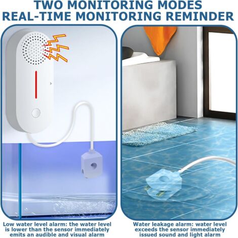 Pack De 5 Détecteurs De Fuite D'eau 100dB – Alerte Sonore Qui Déchire !