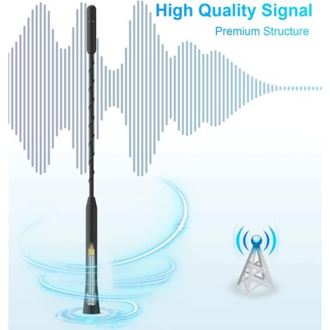 Antenne Autoradio 28 Cm, Antenne De Toit De Remplacement Universelle Antenne Autoradio Universelle Pour Tous Les Modeles De Voiture Autoradio De Haute Qualite Avec Reception Fmdab Ouylaf 88316681 Antenne Autoradio 28 Cm, Antenne De Toit De Remplacement Universelle Antenne Autoradio Universelle Pour Tous Les Modeles De Voiture Autoradio De Haute Qualite Avec Reception Fmdab Ouylaf 88316681