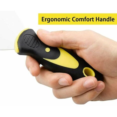 Acheter Fit For The Job Ensemble De 4 Grattoirs à Papier Peint, Peinture En Acier Inoxydable, Couteau Mastic 1,5 Po, 3 5 Muraux Et Couteaux Dénuder ? Comparer Chez