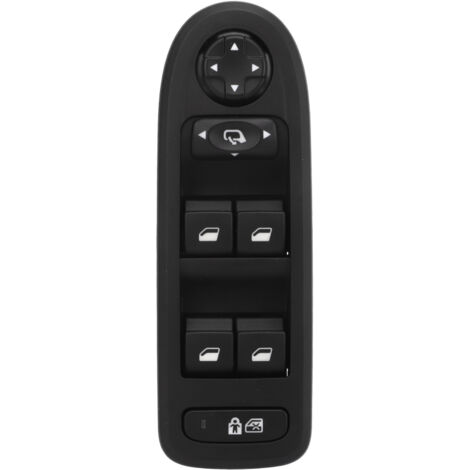 Eosnow Commutateur de lève-vitre électrique 96631328XT remplacement du bouton principal de la fenêtre de contrle sensible à réponse rapide pour PEUGEOT 308 I 508