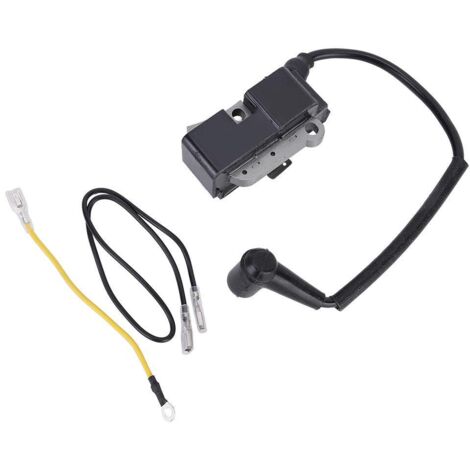 Eosnow – Accessoire bobine d'allumage tronçonneuse Husqvarna 340 345 350 357 359 362 365 371 372 372XP 385 390 – Métal et plastique anti-usure – Performances stables