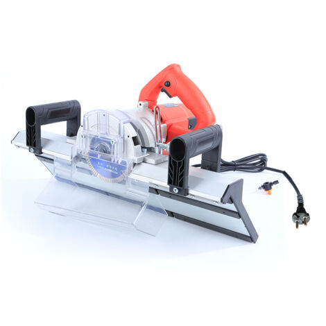 Eosnow – Coupe-biseau électrique pour carrelage – Puissance 1200W – Vitesse 13000 tr/min – Chanfrein à 45° – Mini pompe à eau 12V – Tuyau 2,2m