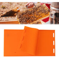 24 Feuilles De Cire D'abeille Colorées 20x20 Cm + 24 Mèches - Kit DIY Pour Fabriquer Des Bougies