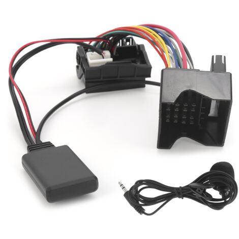 Eosnow Auto Bluetooth 5.0 Aux -In -Kabel -Audioadapter für Citroen C2/ C3/ C4/ C5/ C6 mit Mikrofon (1/5)