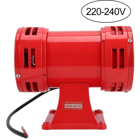 Eosnow 150 dB Industry Security Elektromotorbetriebene Sirene, Daueralarm, Hupe, Summer (220–240 V)