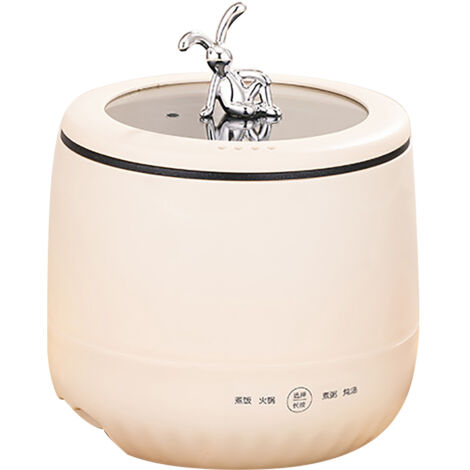 Eosnow Mini-Reiskocher, 1,8 l, antihaftbeschichtet, intelligent elektrisch, für Getreidesuppe, Brei, Eintöpfe