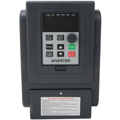 Eosnow Convertitore di azionamento a frequenza variabile con uscita trifase con ingresso monofase Convertitore motore 2,2 kW (1/5)