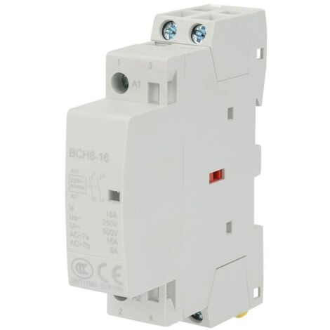 Eosnow  Contactor de CA doméstico de carril Din 2P 16A 220V/230V 2NO 50/60HZ (1/5)