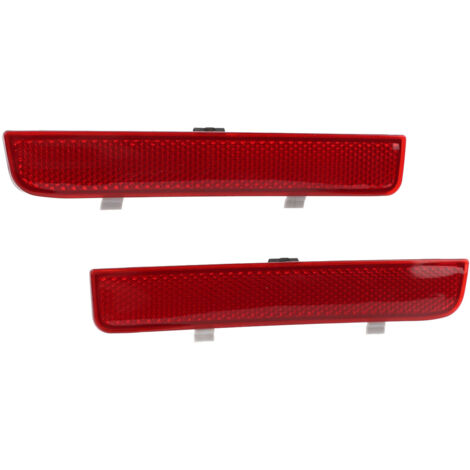 Eosnow 1 par de reflectores de parachoques trasero LR006348 marcador trasero para Range Rover L322 Freelander 2 L359