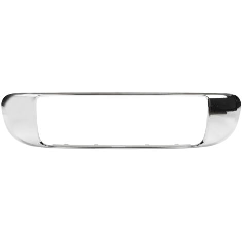Eosnow Moldura envolvente cromada para matrícula de parachoques trasero 51129804577 para Cooper Base Countryman R60 2010-2016