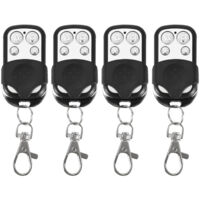 Eosnow 4 Uds. Mando a distancia inalámbrico de clonación Universal para puerta de garaje de coche 433,92 mhz