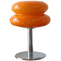 Eosnow Lámpara de mesa de tarta de huevo para niñas eficientes en energía suave suave lindo vidrio usb escritorio dormitorio de escritorio