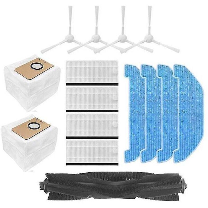 Brosse Latérale Et Sac à Poussière Pour Ecovacs T30 PRO / MAX - Pièce De Rechange Neuve