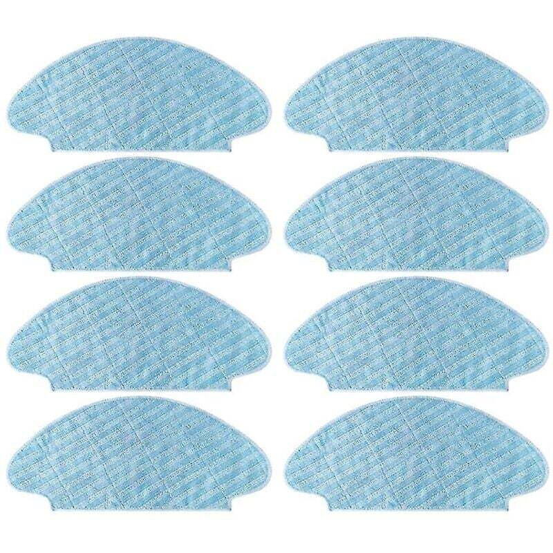 Lot De 5 Serpillières Microfibre Pour Laresar L6 Pro, Ultenic T10, Airrobo T10+ - Lavables Et Ultra Absorbantes