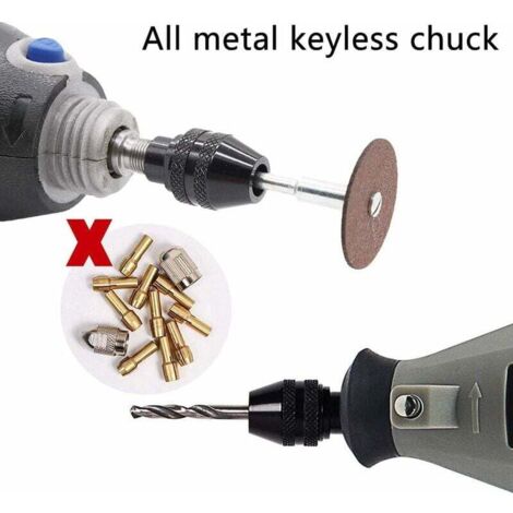 Sourcing Map 15pcs Laiton Pince 3,2 Mm Laiton Perceuse