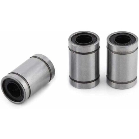 2x Bloc De Roulement Linéaire SCS13 LM13UU - 39x30x44mm, Uxcell, Silver Tone