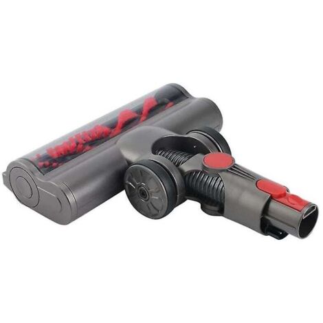 Brosse motorisée avec rouleau à poils pour aspirateur et accessoire de sol avec phares à LED