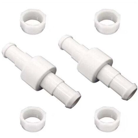 D20 Lot de 3 Raccords Rotatifs pour Tuyau D'arrosage avec 4 Embouts D15 Compatibles avec Zodiac Polaris 180 280 380 Robot Nettoyeur Piscine (1/4)
