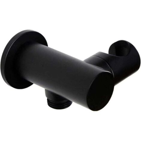Curseur barre de douche, Support de pommeau de douche à main, douchette murale, coude de connexion (1/4)