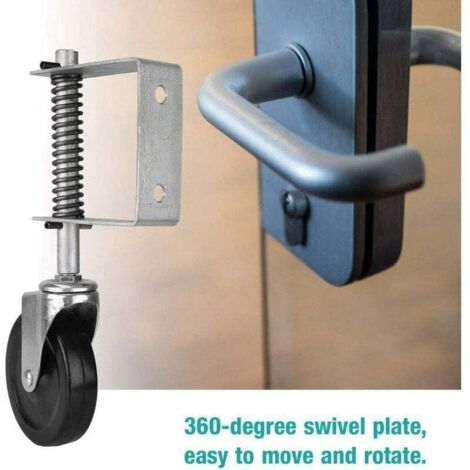 Roulette De Portail à Ressort, Roue De Portail Robuste Pour Portails