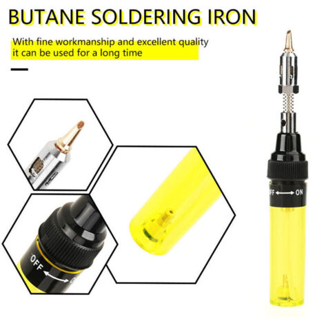 Fer à souder sans fil au butane Fer à souder au gaz Mini stylo torche