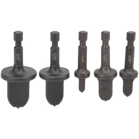 Tube Expanseur en Cuivre Extenseur de Tube en Cuivre Tige Hexagonale Kit de Réparation 1/4" 5/8" 1/2" 3/8" 3/4" (1/4)