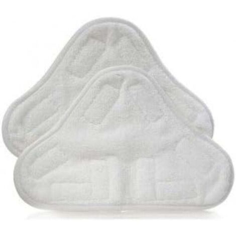 Lot de 6tampons pour balai vapeur H2O, lavables, 6pièces (1/3)