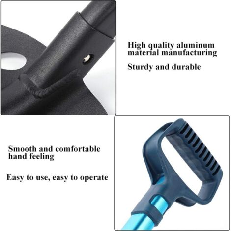 ALPIDEX Pelle à Neige Télescopique + Sonde Avalanche 260/320 Cm – Kit Aluminium Ultra Léger Et Robuste