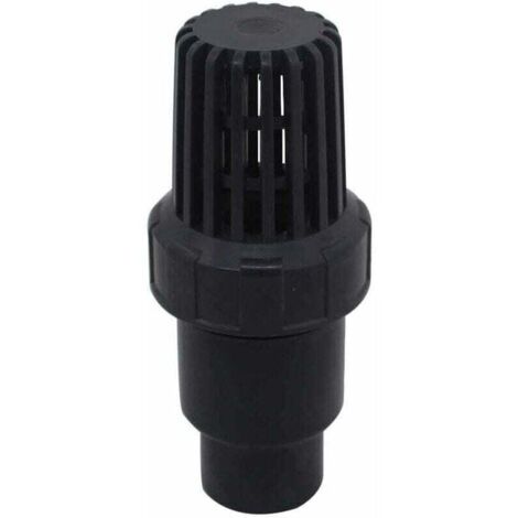 Clapet pied clapet anti retour a boule aspiration 25 32 40 mm clapet crepine anti retour antiretour pvc piscine pompe (Diamètre Intérieur 32mm) (1/4)