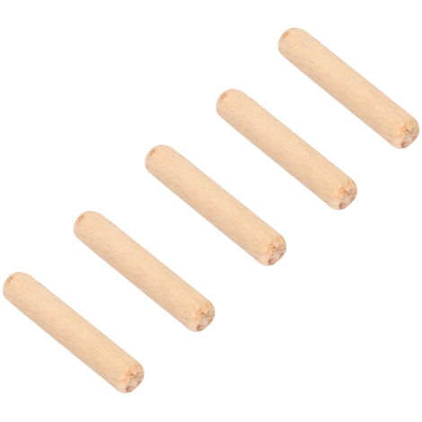Chevilles en bois pour travaux manuels, bâtonnets en bois pour travaux manuels, lot de 200 bâtonnets