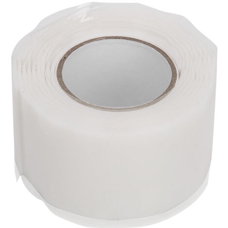 Ruban adhésif étanche à forte adhérence pour tuyaux PVC/PPR, fournitures de réparation, longueur 1 mètre, blanc/rouge (1/5)