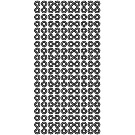 200 plaques de cadran rondes en alliage d'aluminium, référence 0100 BEMKDP, pour potentiomètre (1/5)