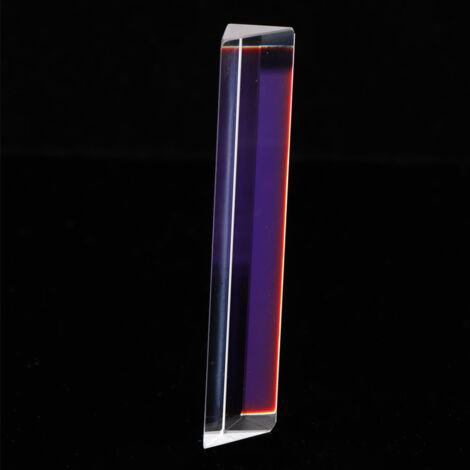 en Verre Optique Prisme Triangulaire Physique Triple Prisme pour l'enseignement lumière Spectrum