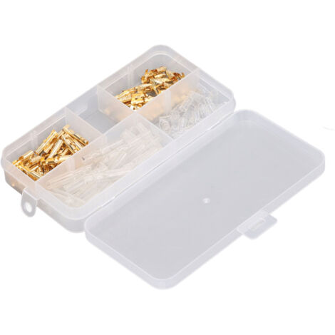 Coffret De 120 Connecteurs électriques Soudure à Froid - Cuivre, Isolation PVC, 22-16 AWG, 48V 19A