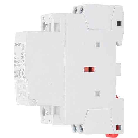 Contacteur modulaire, module de composant électronique portable en plastique, 50 Hz, 2 pôles, GYHC25 2NO (1/5)