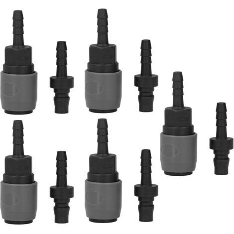 Kit De Verrouillage Rapide 5 Jeux, Coupleur Pneumatique Autobloquant De Type C En Plastique Et Acier Shph 20 90909378 Kit De Verrouillage Rapide 5 Jeux, Coupleur Pneumatique Autobloquant De Type C En Plastique Et Acier Shph 20 90909378