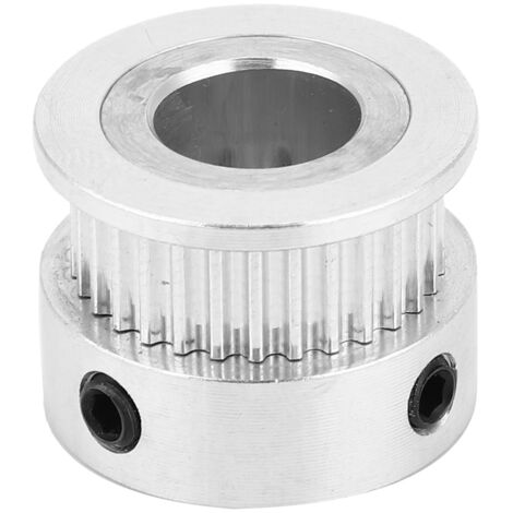 Poulie En Aluminium 24 Dents Pour Courroie De Distribution - Alésage 10mm - Marque Uxcell - Neuf